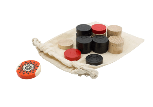 GICO Carrom Steine Komplettsatz
